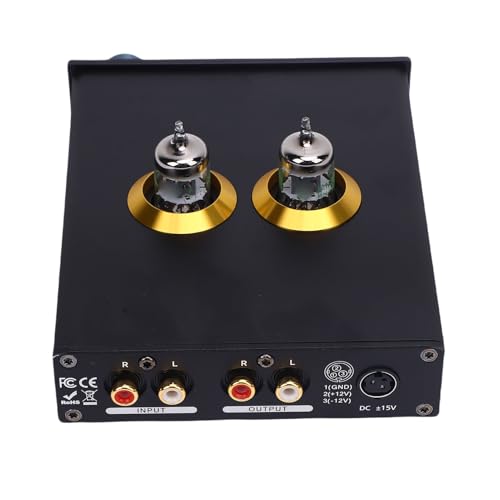 Audiophile Vakuumrohr Stereovorverstärker, HiFi -Rohrvorverstärker Phono Vorverstärker für Plattenspieler mit Bassgräbchen -Home -Audio -Rohrverstärker Warmer reicher Klang Audiophile Vakuumrohr Stereovorverstärker, HiFi -Rohrvorverstärker Phono Vorverstärker für Plattenspieler mit Bassgräbchen -Home -Audio -Rohrverstärker Warmer reicher Klang von WOHPNLE