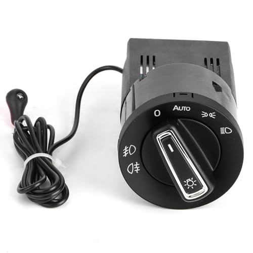Auto -Scheinwerfer -Steuerschalter, Auto -Scheinwerfer Auto -Schalter Lichtmodul Nebel Light Control Schalter Sensormodul Ersatz für MK4 von WOHPNLE