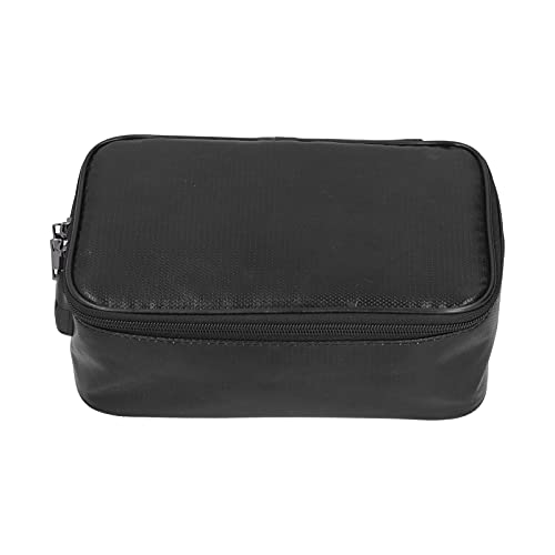 Fireproof Document Bag, Water Proof Document Box Multi Layer Storage Bag Secure and Portable Storage Pouch for Travel, Office, Emergency (Black) von WOHPNLE