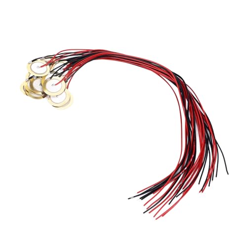 Piezo -Pickup, 15pcs Clear Sound Quality Acoustic Gitarre Pickup Easy Installation Piezo -Mikrofon für verschiedene Gitarren wie Akustik, Elektro und Ukulele Piezo -Pickup, 15pcs Clear Sound Quality Acoustic Gitarre Pickup Easy Installation Piezo -Mikrofon für verschiedene Gitarren wie Akustik, Elektro und Ukulele von WOHPNLE