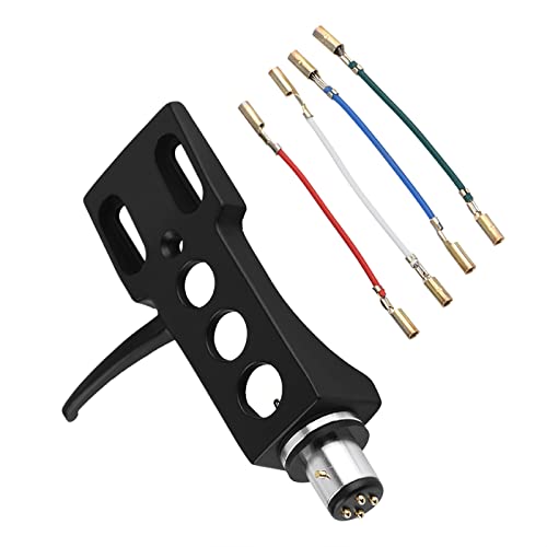 Turntable Headshell Replacement Kit, Universal Phono Headshell Record Headshell LP Headshell Mount for Turntable Technic Headshell for LP Systems Turntable Headshell Replacement Kit, Universal Phono Headshell Record Headshell LP Headshell Mount for Turntable Technic Headshell for LP Systems von WOHPNLE