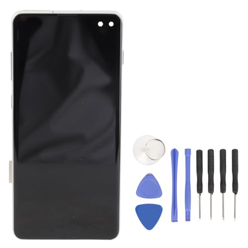 WOHPNLE Der Ersatz für den Bildschirm des Telefons, genaue Passform und die knusprige Visuals Touch Display Digitalisierer Montage glattes Swiping -Bildschirm Ersatzkit für tägliche (Silber) von WOHPNLE