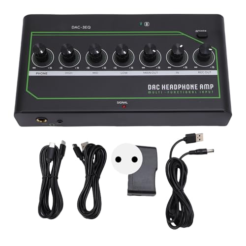 WOHPNLE Kopfhörerverstärker, tragbarer DAC -Verstärker mit Bluetooth- und Low -Rauschen -Design -Kompakt -Stereo -Audio -Verstärker für Spiele und PC -Verwendung WOHPNLE Kopfhörerverstärker, tragbarer DAC -Verstärker mit Bluetooth- und Low -Rauschen -Design -Kompakt -Stereo -Audio -Verstärker für Spiele und PC -Verwendung von WOHPNLE