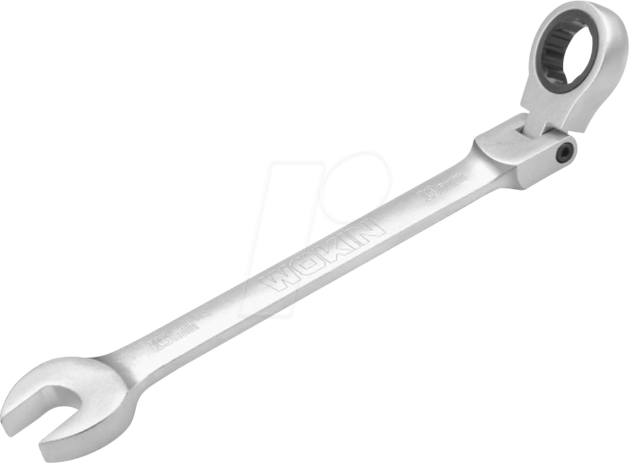 WOKIN 151614 - Maul-Ringratschenschlüssel, flexibler Kopf, 14 mm von WOKIN