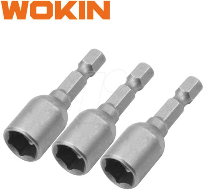 WOKIN 222306 - Stecknuss-Bitsatz, 1/4''x48 mm, 1/4'' von WOKIN