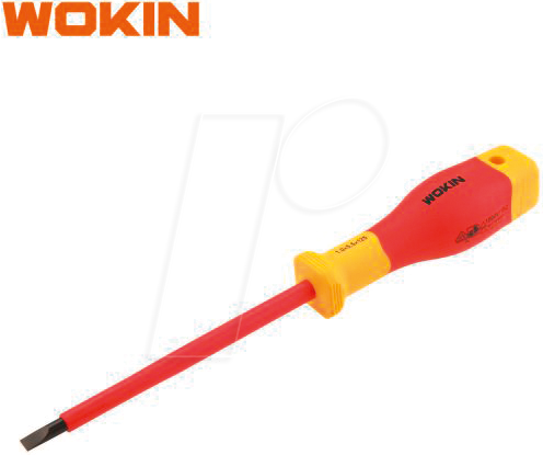 WOKIN 561565 - VDE Schlitzschraubendreher, 1,2x6,5x150 mm von WOKIN