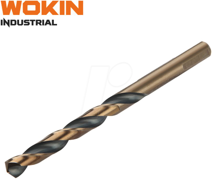 WOKIN 750238 - Spiralbohrer, HSS, 10er Box, 3,8x75 mm von WOKIN