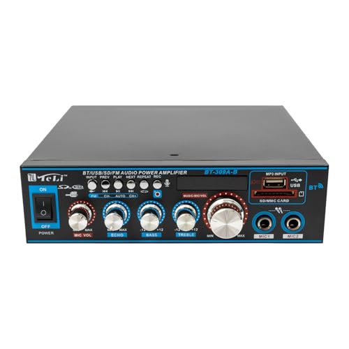 Verstärker, Audio-Verstärker, Heim-Audio-Verstärker-Empfänger, bluetooth Digital HiFi FM Audio Vollverstärker,Audio Verstärker Receiver für Zuhause oder Auto Verstärker, Audio-Verstärker, Heim-Audio-Verstärker-Empfänger, bluetooth Digital HiFi FM Audio Vollverstärker,Audio Verstärker Receiver für Zuhause oder Auto von WOLEGM