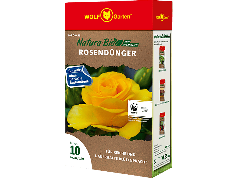 WOLF GARTEN N-RO 0,85 D/A NATURA BIO Rosendünger Rot/Grau WOLF GARTEN N-RO 0,85 D/A NATURA BIO Rosendünger Rot/Grau von WOLF GARTEN