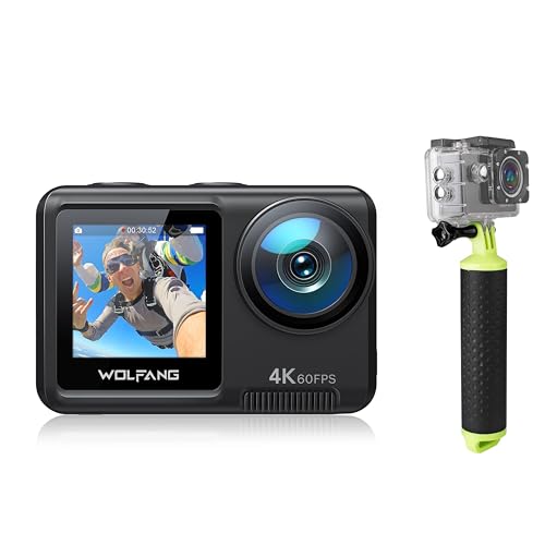 WOLFANG Action Cam GA420 4K60FPS & Schwimmender Griff Set WOLFANG Action Cam GA420 4K60FPS & Schwimmender Griff Set von WOLFANG