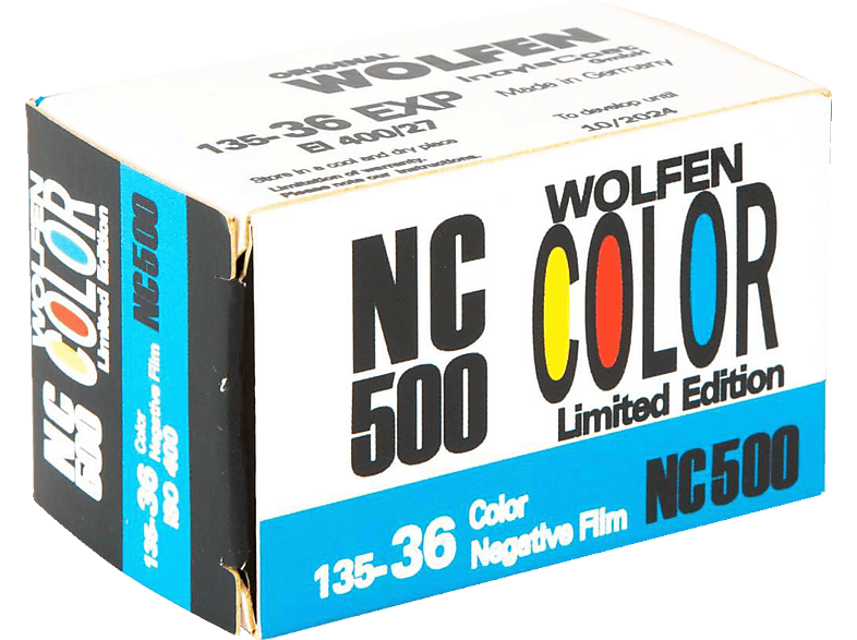 WOLFEN NC500-36 Color Classic, Kleinbildfilm, Mehrfarbig WOLFEN NC500-36 Color Classic, Kleinbildfilm, Mehrfarbig von WOLFEN