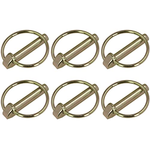 Packung mit 6 Stück – Federsteg "Ring", 9 x 55 mm. von WOLFPACK LINEA PROFESIONAL