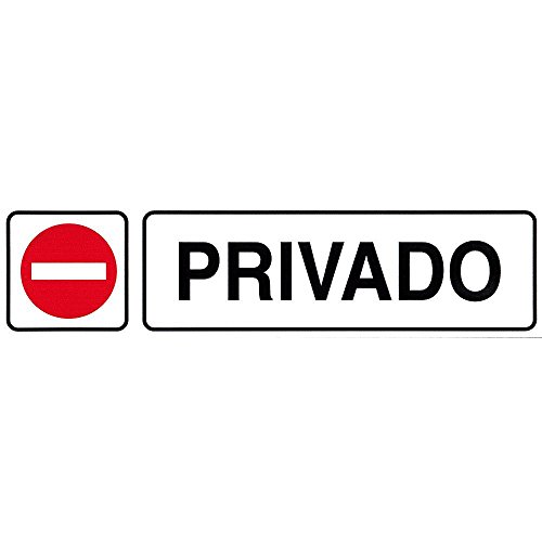 Rotulo Adhesivo 250x63 mm. Privado von WOLFPACK