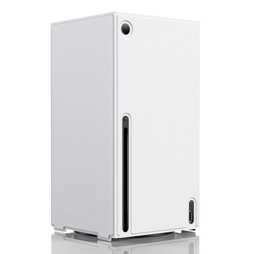 WOLIBEAR Magnetische Smart Wraps für Xbox Series X Konsole, Vollschutz Schutzhülle für Xbox Series X Zubehör mit Premium PU Leder und weichem Innenfutter - Weiß WOLIBEAR Magnetische Smart Wraps für Xbox Series X Konsole, Vollschutz Schutzhülle für Xbox Series X Zubehör mit Premium PU Leder und weichem Innenfutter - Weiß von WOLIBEAR
