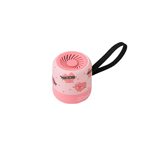 Mr. Wonderful Mini Bluetooth Lautsprecher mit Herzen Design Marke Laufzeit von 3-4 Stunden. Rosa. Mr. Wonderful Mini Bluetooth Lautsprecher mit Herzen Design Marke Laufzeit von 3-4 Stunden. Rosa. von WONDEE