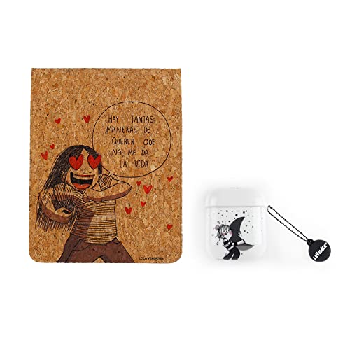 Universalhülle 27,9 cm (11 Zoll) Querer + Hülle für Bluetooth-Kopfhörer, Mond, silberfarben von WONDEE