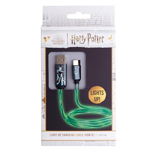 WONDEE Disney Harry Potter USB-Kabel Typ C Luminous Magic, schnelles Laden und Synchronisieren, USB-Kabel auf Typ C, kompatibel mit Samsung, iPhone 15, 16, Huawey und alle, Harry Potter Geschenke WONDEE Disney Harry Potter USB-Kabel Typ C Luminous Magic, schnelles Laden und Synchronisieren, USB-Kabel auf Typ C, kompatibel mit Samsung, iPhone 15, 16, Huawey und alle, Harry Potter Geschenke von WONDEE