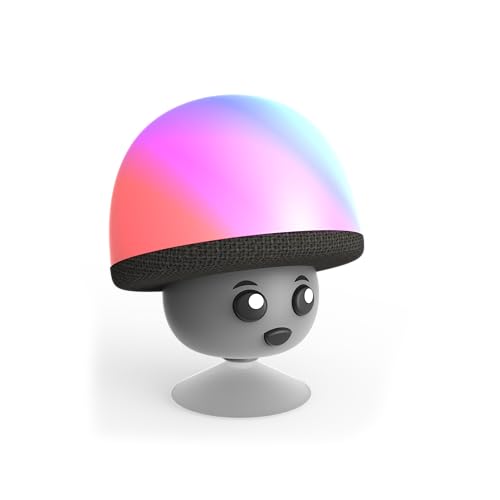 WONDEE Mob Bluetooth-Lautsprecher für Kinder, wasserdicht, mit Saugnapf und Nachtlicht, zum Aufkleben und für einen Hauch von Licht und Musik, wo Immer Sie wollen, originelle Geschenke für Jungen und WONDEE Mob Bluetooth-Lautsprecher für Kinder, wasserdicht, mit Saugnapf und Nachtlicht, zum Aufkleben und für einen Hauch von Licht und Musik, wo Immer Sie wollen, originelle Geschenke für Jungen und von WONDEE