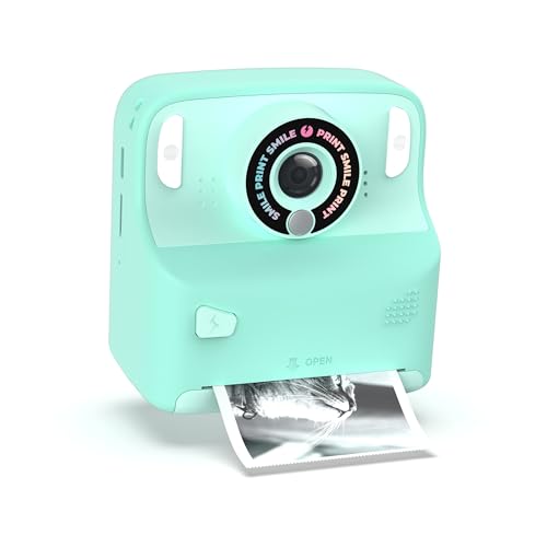 WONDEE Mob Kamera für Fotos und Videos, für Kinder, blau, für Jungen und Mädchen, mit Selfie-, Blitz- und Zoom-Modus, 5 Kinderspiele, Videoaufnahme, Musik usw. Papierrollen, Marker, Aufkleber WONDEE Mob Kamera für Fotos und Videos, für Kinder, blau, für Jungen und Mädchen, mit Selfie-, Blitz- und Zoom-Modus, 5 Kinderspiele, Videoaufnahme, Musik usw. Papierrollen, Marker, Aufkleber von WONDEE