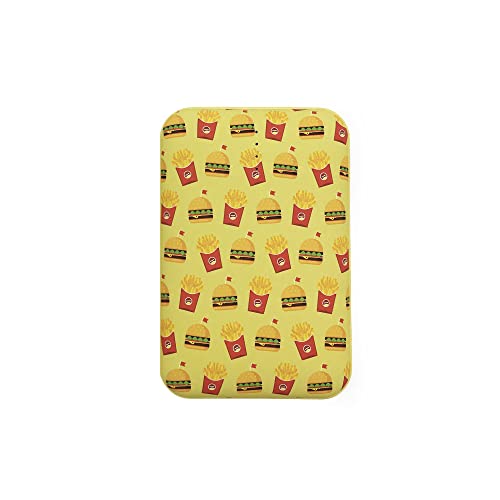 Wondee Power Bank, Slimmest USB 3A High Speed 10000 Ah Wondee Externer Akku Junk Food, tragbarer Akku, kompatibel mit opne Tablets und Allen Gadgets von WONDEE