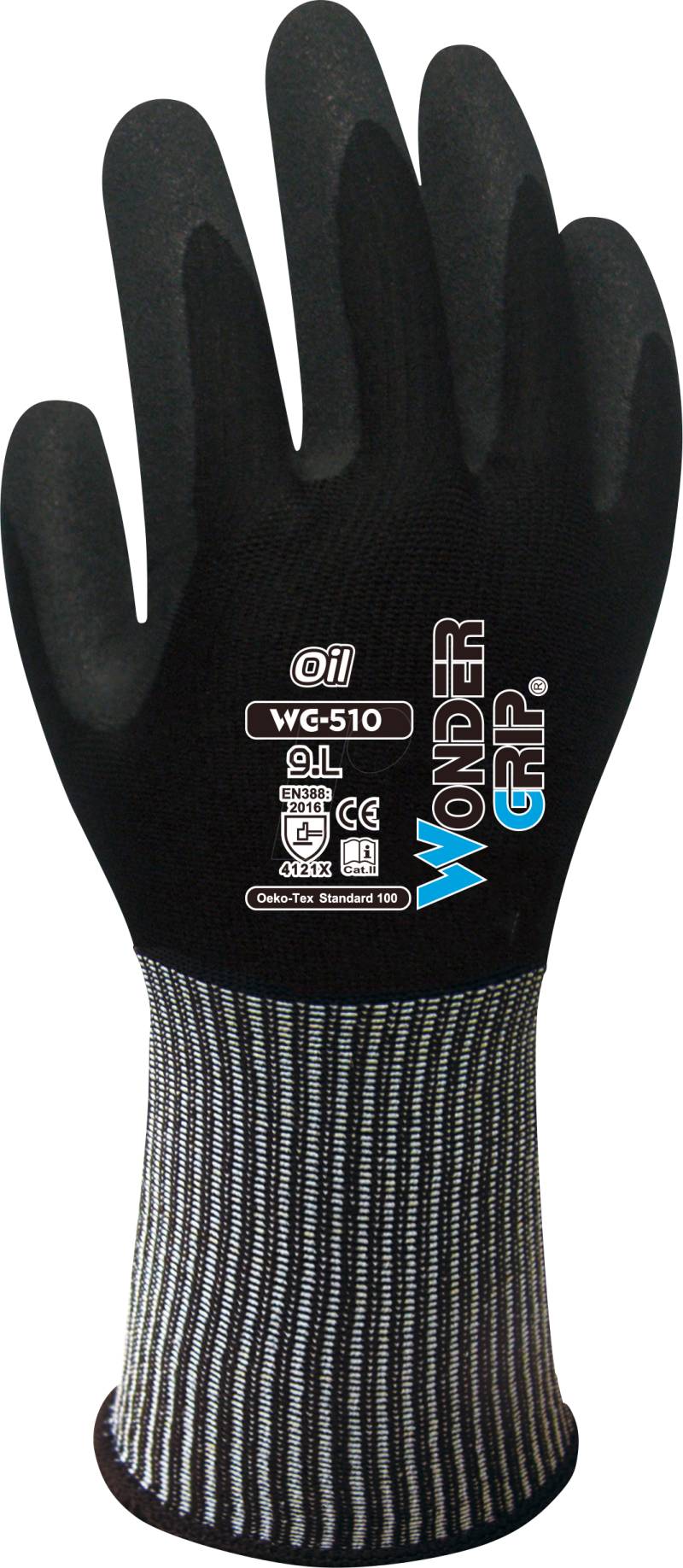 WGRIP 52989 - Arbeitshandschuh-WG510-L/09-1 Paar von WONDER GRIP