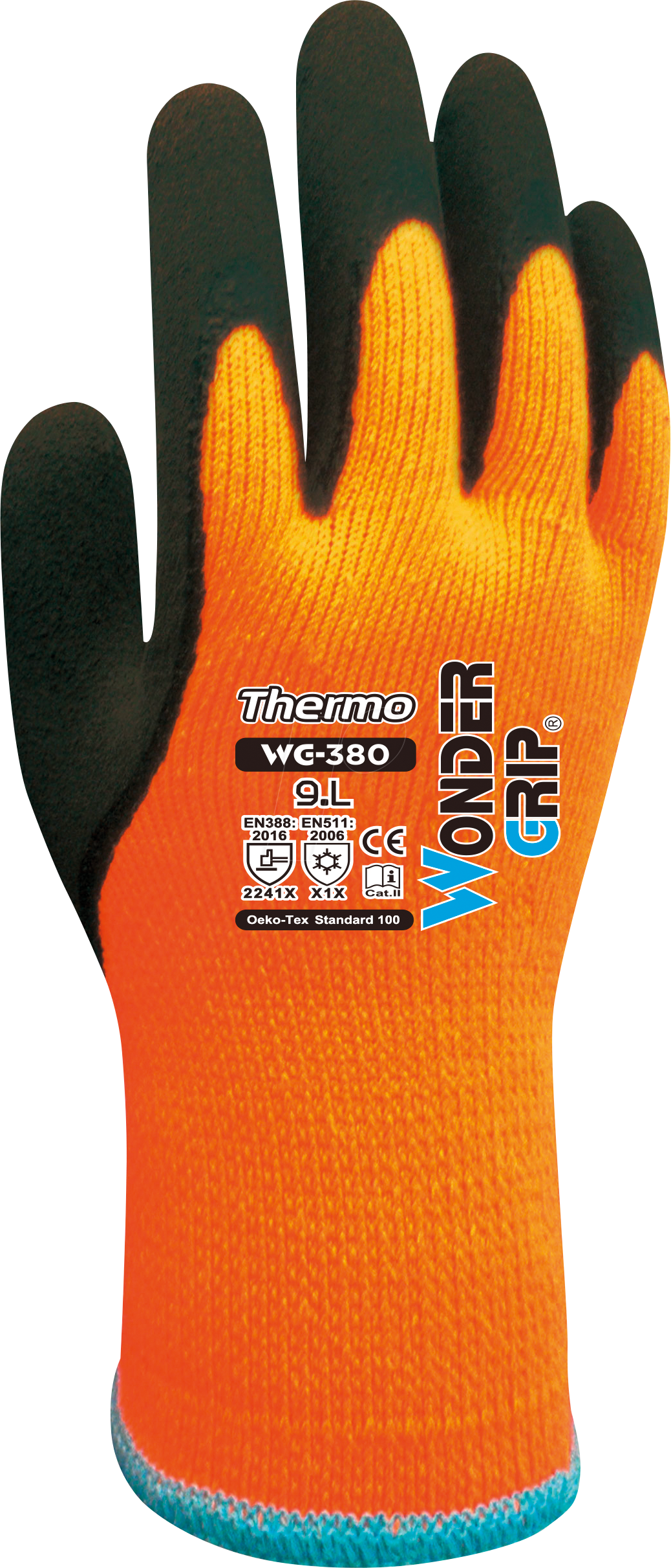 WGRIP 53758 - Arbeitshandschuh-WG380-L/09-1 Paar von WONDER GRIP