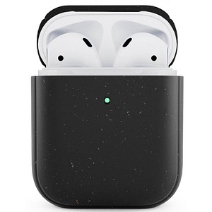 WOODCESSORIES Bio Case Schutzhülle für Apple AirPods 1. Gen, AirPods 2. Gen schwarz von WOODCESSORIES