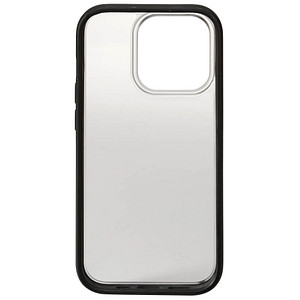 WOODCESSORIES Clear Case Handy-Cover für Apple iPhone 13, iPhone 14 transparent, schwarz von WOODCESSORIES