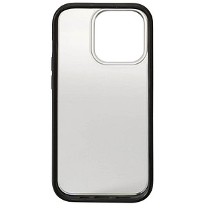 WOODCESSORIES Clear Case Handy-Cover für Apple iPhone 14 Pro transparent, schwarz von WOODCESSORIES