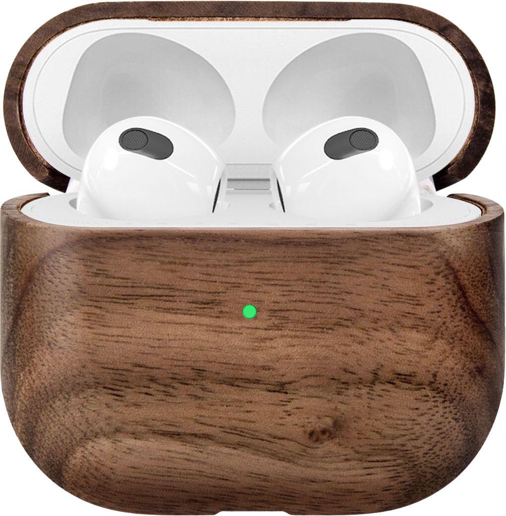 WOODCESSORIES Schutzhülle AirCase für AirPods 3.Generation walnuss von WOODCESSORIES