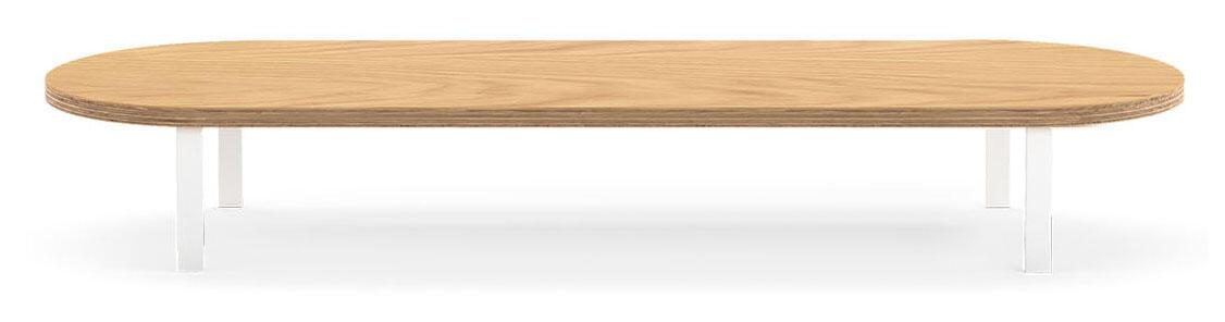 Woodc.Monitorst.Single oak/whi von WOODCESSORIES