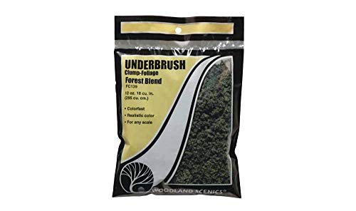 Woodland Scenics FC139 Belaubungsmaterial Begrünungsmaterial grüne Wald-Mischung underbrush forrest blend von WOODLAND SCENICS