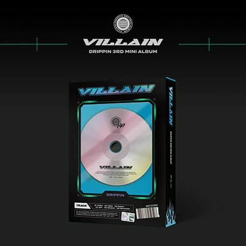 DRIPPIN [ VILLAIN ] 3rd Mini Album ( B Ver. ) ( CD+PRE-ORDER ITEM+Photo Book+Circle Card+Card Board Poster(On pack)+Item Card+Photo Card ) von WOOLLIM Ent.