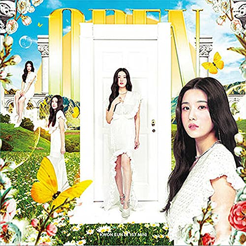 IZ*ONE KWON EUNBI OPEN 1st Mini Album [ IN ] VER. 1ea CD+64p Photo Book+1ea Photo Card +1ea Folded Post Card+1ea Sticker TRACKING NUMBER von WOOLLIM Ent.