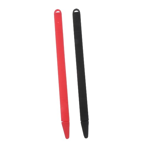 WOONEKY 1 Satz 2St Stylus Schutzhülle Applepencil2 Ersatzhülle Abdeckung für Stiftzubehör Mäppchen Stylus Pen Abdeckung Stylus Pen Silikonhülle Etui-Abdeckung für Stylus-Stifte von WOONEKY