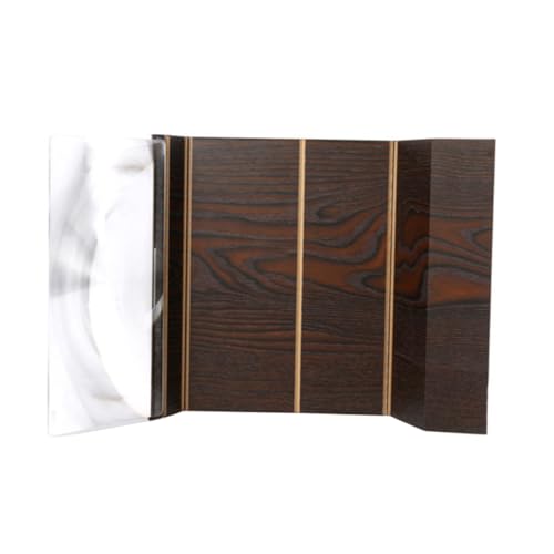 WOONEKY 3D Telefon Bildschirm Verstärker 12 Zoll Vergrößerung Stilvolle Stehen Kaffee Holz Muster WOONEKY 3D Telefon Bildschirm Verstärker 12 Zoll Vergrößerung Stilvolle Stehen Kaffee Holz Muster von WOONEKY