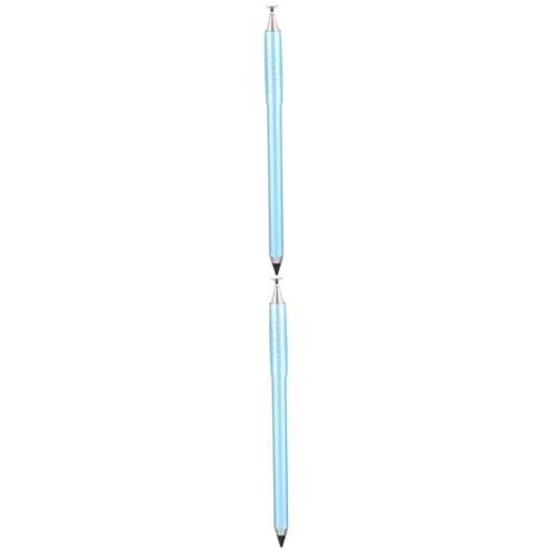 WOONEKY 2St Kapazitiver Disc-Stift schreibkladde barrierecreme Pastel pens bintstifte Stifte für Tablets Kugelschreiber Telefon Tablet-Präzisionsstift Bildschirmschreibstift Aluminium Blue WOONEKY 2St Kapazitiver Disc-Stift schreibkladde barrierecreme Pastel pens bintstifte Stifte für Tablets Kugelschreiber Telefon Tablet-Präzisionsstift Bildschirmschreibstift Aluminium Blue von WOONEKY