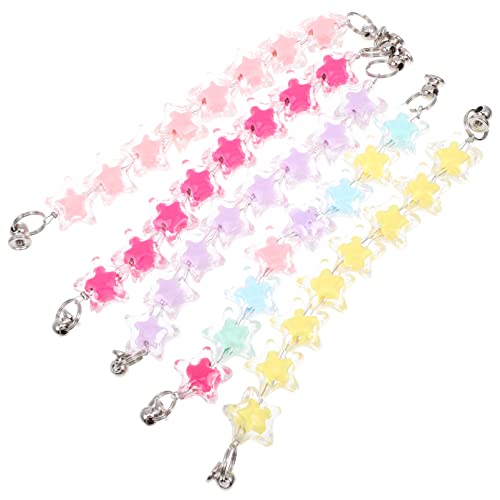 WOONEKY 5pcs Handy Kette Stern Charme Telefon Lanyard Zubehör Für Dekorative Telefon Hängen Kette Prop von WOONEKY