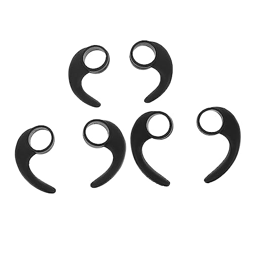 WOONEKY 6stücke Silikon Ohrbügel Haken Für Kopfhörer rutschfeste Earphone Clips Verschiedenen Für Optimalen Halt Beim Sport von WOONEKY