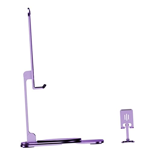 WOONEKY Handyhalter Verstellbarer Tablet Halter Desktop Handyständer Faltbarer Telefonständer Metall Tablet Halter Aluminiumlegierung Handyhalter Schreibtisch Handyhalter Mobiler Ständer WOONEKY Handyhalter Verstellbarer Tablet Halter Desktop Handyständer Faltbarer Telefonständer Metall Tablet Halter Aluminiumlegierung Handyhalter Schreibtisch Handyhalter Mobiler Ständer von WOONEKY