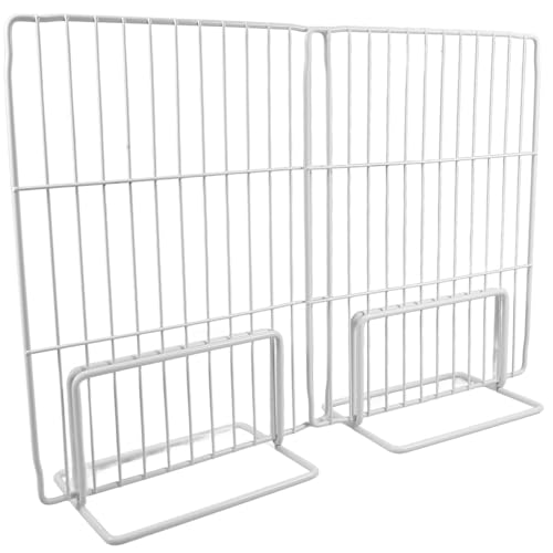 WOONEKY Teilung Kühlschrank Organizer Kühlschrank-Organizer Kühlschrankteiler-Organizer Kühlschrank Zubehör Kleiderschrank Kleidertrenner Regaltrenner aus Metall Schranktrenner Eisen Weiß WOONEKY Teilung Kühlschrank Organizer Kühlschrank-Organizer Kühlschrankteiler-Organizer Kühlschrank Zubehör Kleiderschrank Kleidertrenner Regaltrenner aus Metall Schranktrenner Eisen Weiß von WOONEKY
