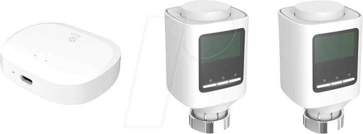 WOOX R7067 - Smarte Heizkörperthermostate Kit, Zigbee von WOOX