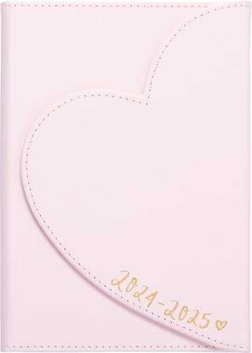 Eccolo 2024–2025 gebundener 18-Monats-Planer, gebundener Hardcover, Monats- und Wochenseiten (13,3 x 19,7 cm – Juli 2024 – Dezember 2025) von WORLD TRAVELER