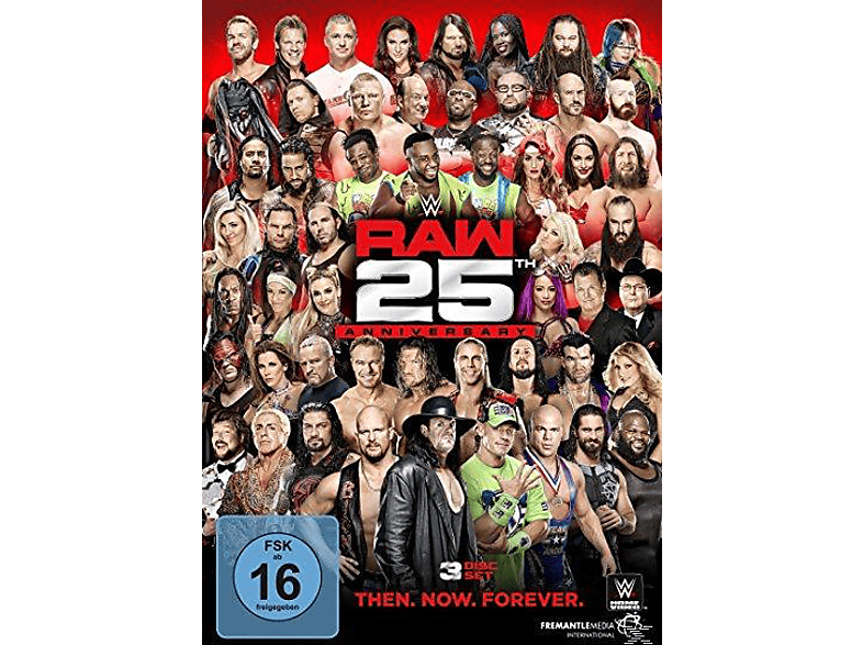 Raw 25th Anniversary - Then.Now.Forever DVD Raw 25th Anniversary - Then.Now.Forever DVD von WORLD WRES