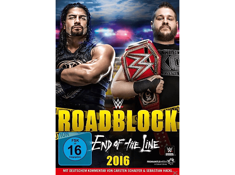 Roadblock 2016-End Of The Line DVD Roadblock 2016-End Of The Line DVD von WORLD WRES
