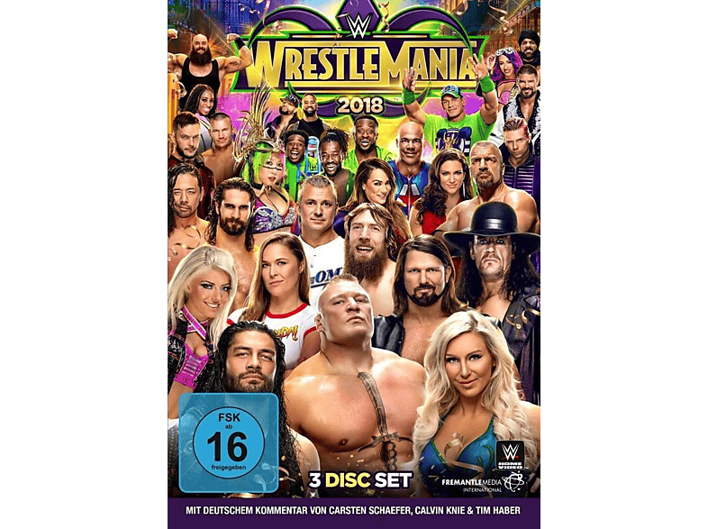Wrestlemania 34 DVD Wrestlemania 34 DVD von WORLD WRES