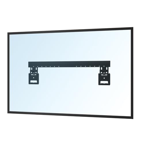 WORLDLIFT Ultra Slim Wandhalterung für 43-100" TVs,TV Wandhalterung für Samsung mit Einem bis zu 75 kg,VESA Max 800x600mm,9,5 mm Wandabstand Kompatibel mit für Samsung Frame TVs (2021-2023) entwickelt von WORLDLIFT