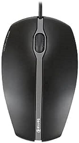 WORTMANN AG Terra Mouse 2000 Corded Silent USB Black Baugleich Cherry Gentix Silent Maus von WORTMANN AG