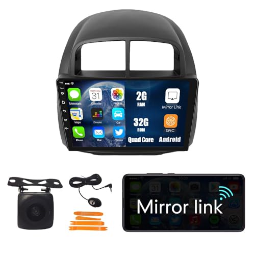 Android 10 Autoradio Autonavigation Stereo Multimedia Player GPS Radio 2.5D Touchscreen fürPerodua MYVI 2005-2009 Daihatsu Sirion 2005-2009 von WOSTOKE