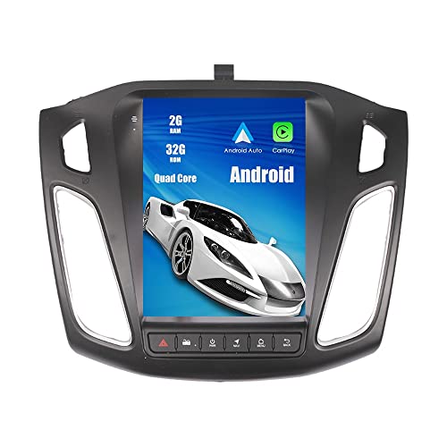 WOSTOKE Tesla Stil 9.7 Zoll Android 11 Autoradio Car Navigation Stereo Multimedia Player GPS Radio Ersatz für Ford Focus 2012 2013 2014 2015 2016 2017 2018 von WOSTOKE